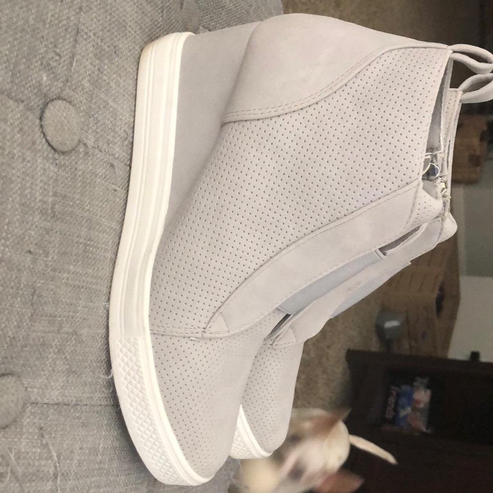 Wedge heeled sneakers